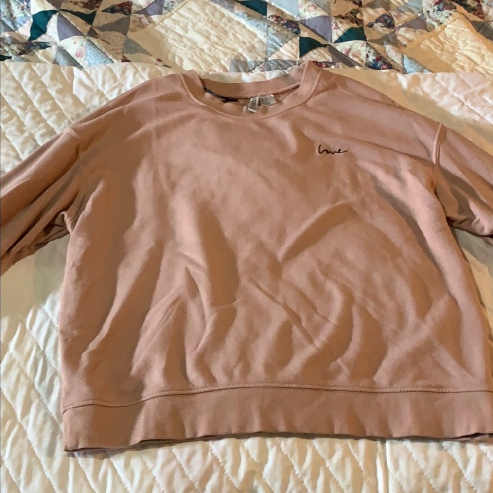 Pink Divided sweater